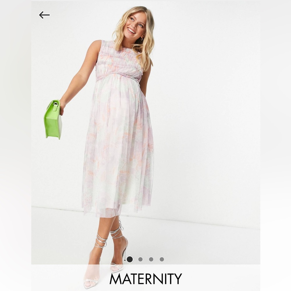 Maternity Midi Dress